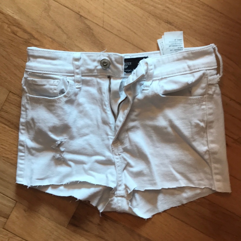 Hi rise hollister shorts